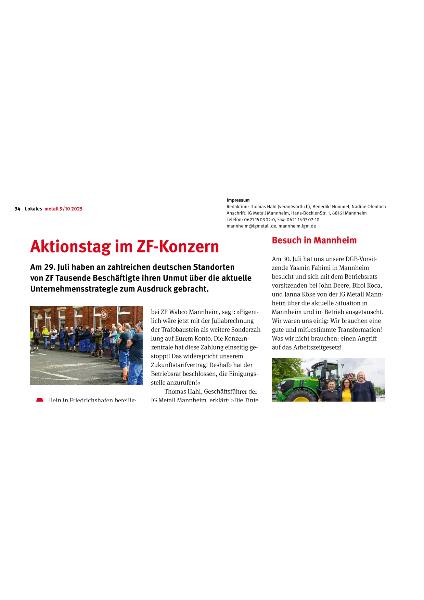 Lokalseite Mannheim 09/10