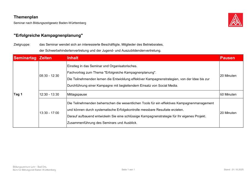 Tarifbewegung M+E 2026